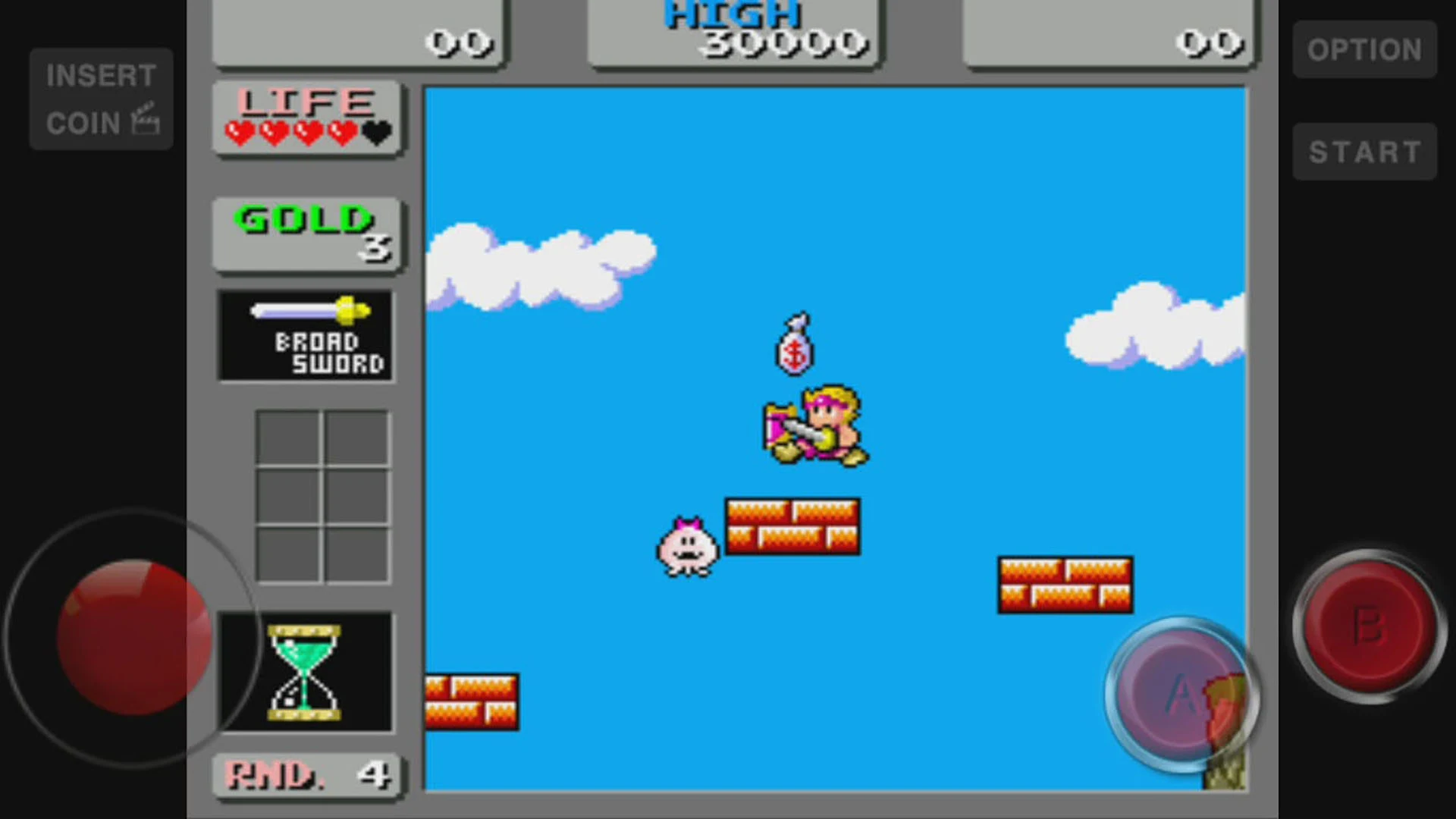 Wonder Boy in Monster Land screenshot