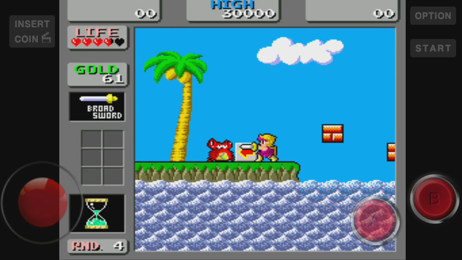 Wonder Boy in Monster Land screenshot