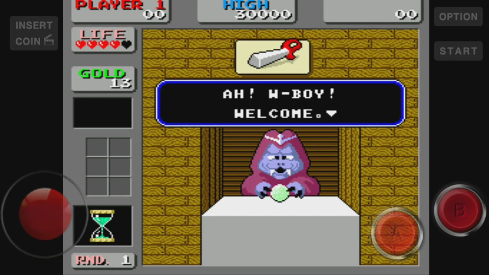 Wonder Boy in Monster Land screenshot