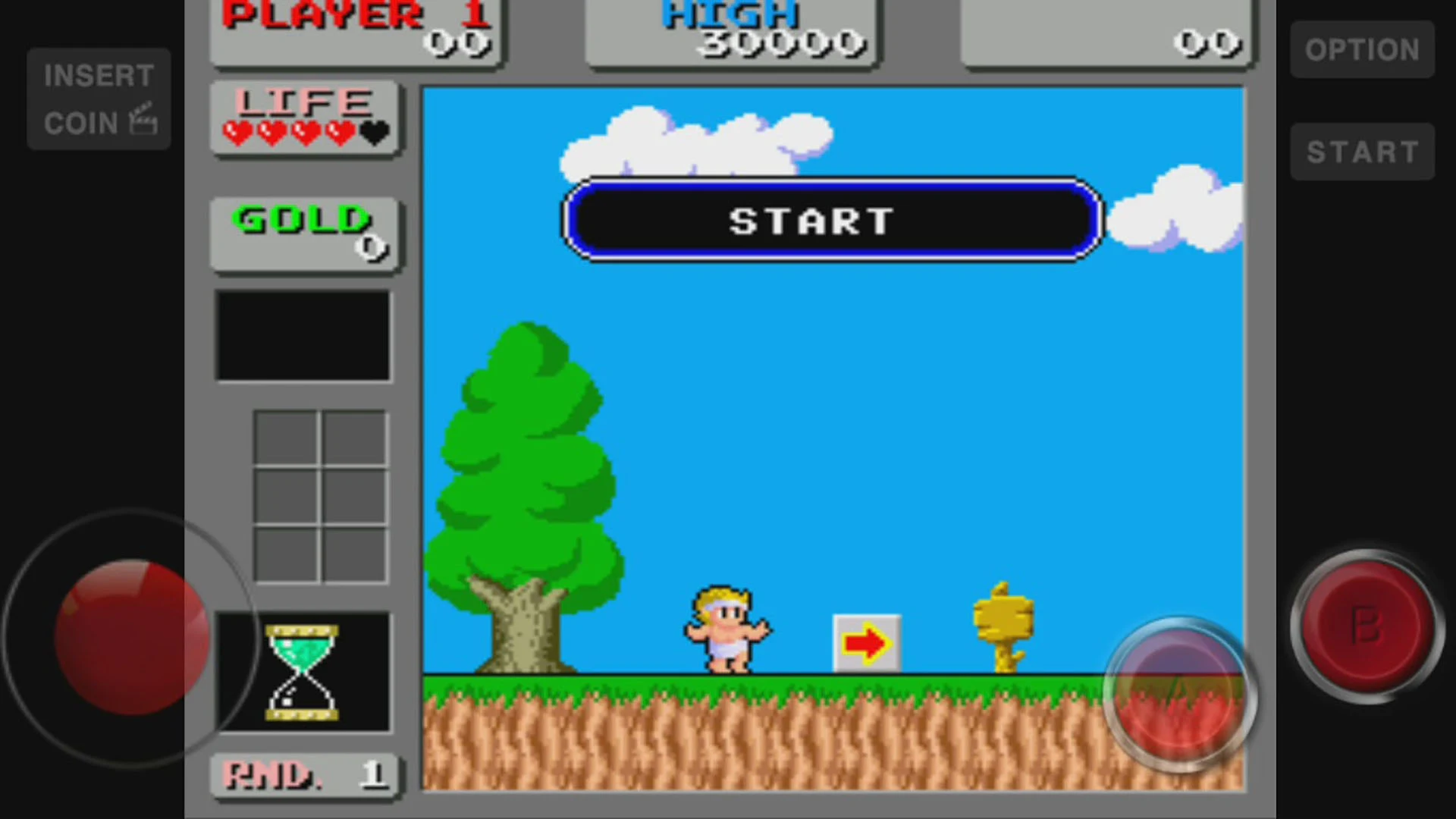 Wonder Boy in Monster Land screenshot